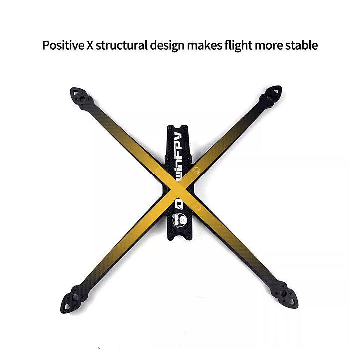 DarwinFPV FPV X10 Frame Long Range Folding Frame Kit 10 Inch 410MM Wheelbase For Drone Quadcopter Parts