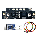 FM888 Infrared + Visible Light 3D Binocular Camera Face Recognition USB Module for Live Detection Visualisation Smart Door Lock