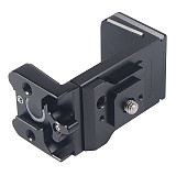 Quick Release Aluminium Mobile Power Phone Charger Clip Mobile Monitor HDD Case Bracket Photo Head 1/4 Ale Screw Hole Accessory Universal Photo Video