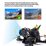 DarwinFPV TinyApe 2.5 Inch 108mm Wheelbase Quadcopter 3K Carbon Fiber Frame Kit Suit for 1002-1305 Brushless Motor Spare Parts
