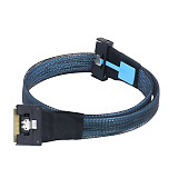 Anti-slash Insertion PCIe MCIO 5.0 8I to Slimline SAS 4.0 SFF-8654 8i 74P PCI-E Adapter Cable