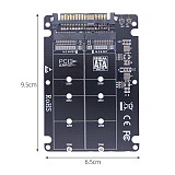 PCIE3.0 NVME NGFF to U.2 adapter card SFF8639 all aluminum U2 external hard drive box solid-state M.2 MCA2824