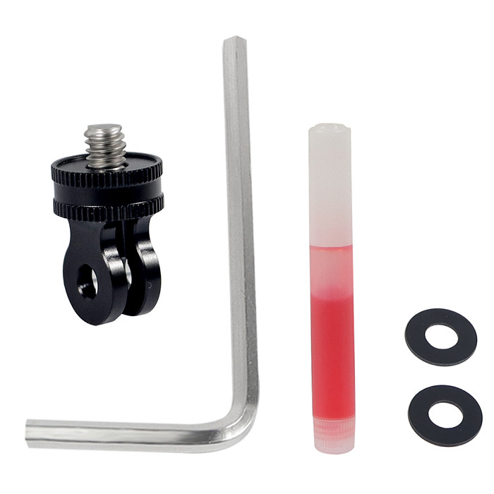 XINTE Mini Damping Rotating 2 Card Head to 1/4-20 Adapter 5.5mm depth for GOPRO3/GOPRO13 Card for POCKET3/POCKET4/FIMI PALM 2/Insta360 x4/X3/x2