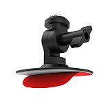 Flexible Adhesive Helmet Mount Soft Flat Curved Base 180° Rotation Action Camera Holder for Gopro Hero 12 11 10 9 for Insta360