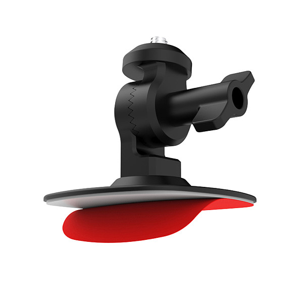 Flexible Adhesive Helmet Mount Soft Flat Curved Base 180° Rotation Action Camera Holder for Gopro Hero 12 11 10 9 for Insta360