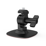 Flexible Adhesive Helmet Mount Soft Flat Curved Base 180° Rotation Action Camera Holder for Gopro Hero 12 11 10 9 for Insta360