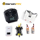 DarwinFPV RTF FPV Kit FoldApe4 Foldable FPV Drone 4 Inch F411 15A ELRS AIO 1504 3800KV Brushless Motor Folding Long Range