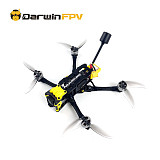 DarwinFPV RTF FPV Kit FoldApe4 Foldable FPV Drone 4 Inch F411 15A ELRS AIO 1504 3800KV Brushless Motor Folding Long Range