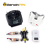DarwinFPV RTF FPV Kit FoldApe4 Foldable FPV Drone 4 Inch F411 15A ELRS AIO 1504 3800KV Brushless Motor Folding Long Range