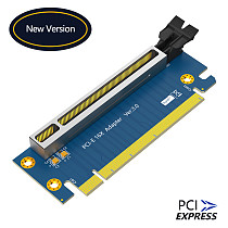 PCI-Express 3.0 16x Riser Card PCIe3.0 16X 90 Degree Right Angle High Speed Adapter Card For 2U Server for Full-sized PCI-E Card