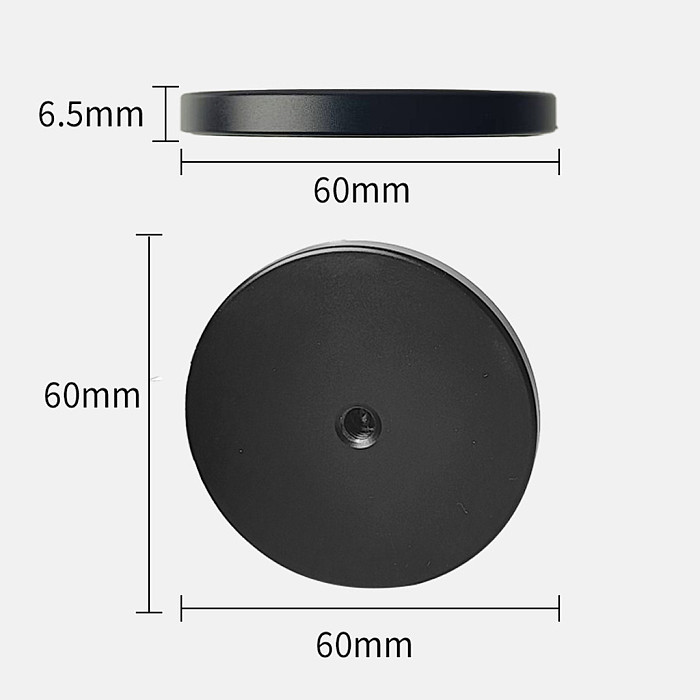 Magnetic Folding Phone Holder 360° Swivel Phone Mount Suction Cup with 1/4 Hole Desktop Tripod for iPhone Universal Smartphone