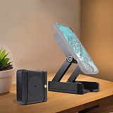 Magnetic Folding Phone Holder 360° Swivel Phone Mount Suction Cup with 1/4 Hole Desktop Tripod for iPhone Universal Smartphone