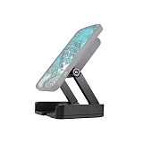 Magnetic Folding Phone Holder 360° Swivel Phone Mount Suction Cup with 1/4 Hole Desktop Tripod for iPhone Universal Smartphone