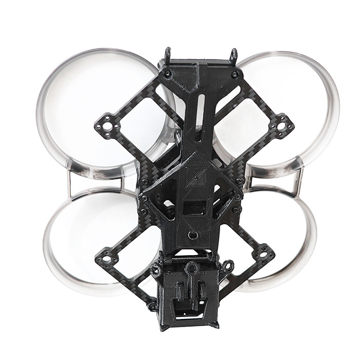 2.5inch 121mm Wheelbase Frame Kit Carbon Fiber Frame with Propeller Protection Ring For O3 Air Unit For FPV Drone Quadcopter