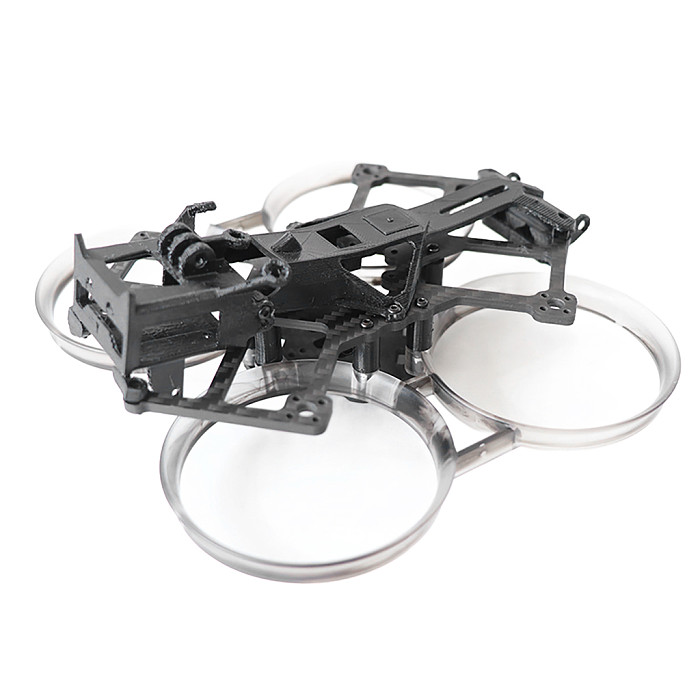 2.5inch 121mm Wheelbase Frame Kit Carbon Fiber Frame with Propeller Protection Ring For O3 Air Unit For FPV Drone Quadcopter