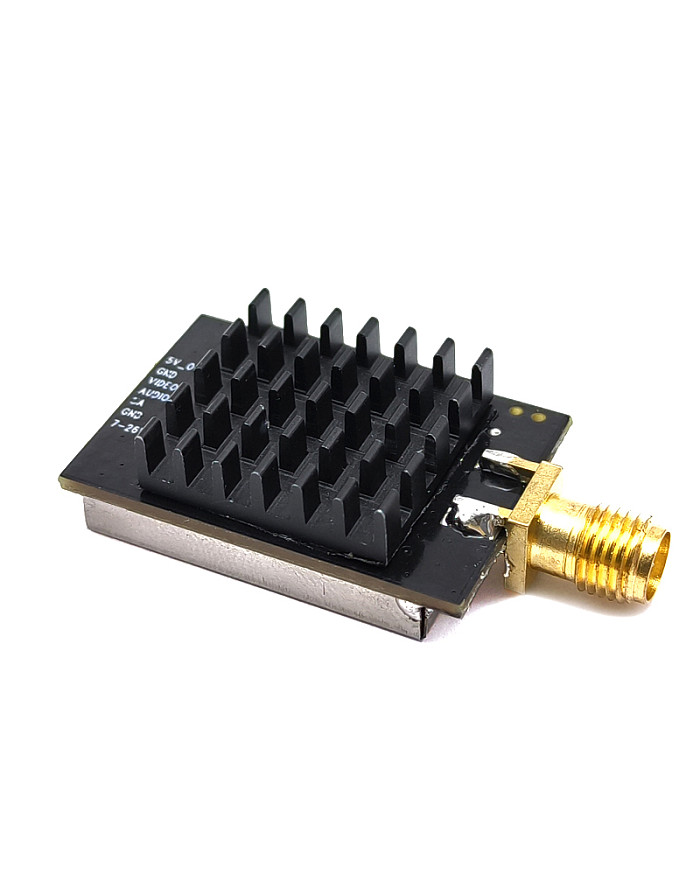 5.8GHz 1W FPV VTX Wireless Image Video Transmitter 48CH 100/200/400/1000mW RP-SMA 7-26V For Long Range RC Airplane FPV Drone