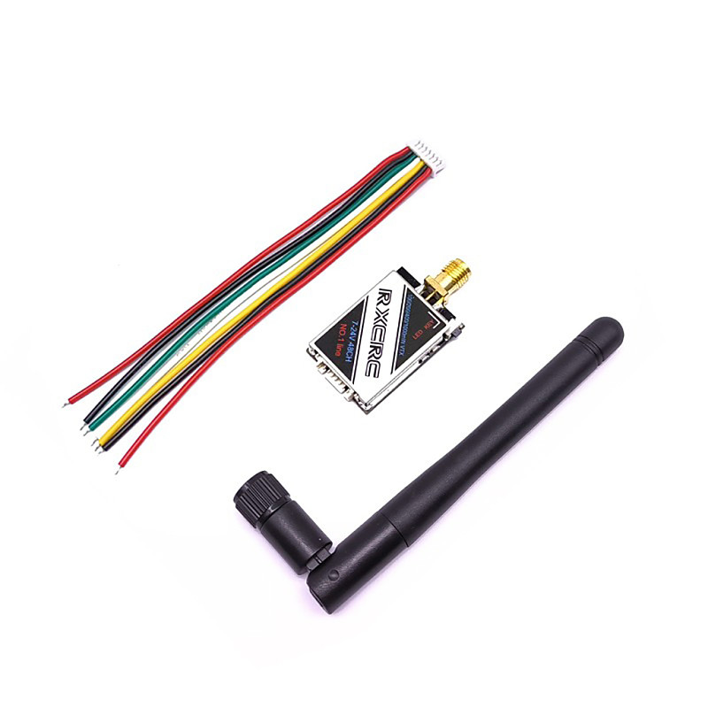 5.8GHz 1W FPV VTX Wireless Image Video Transmitter 48CH 100/200/400/1000mW RP-SMA 7-26V For Long Range RC Airplane FPV Drone