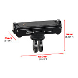 Aluminum Alloy Material CNC Machining 1/4 screw Interface uick Installation And quick Disassembly for Shadowstones