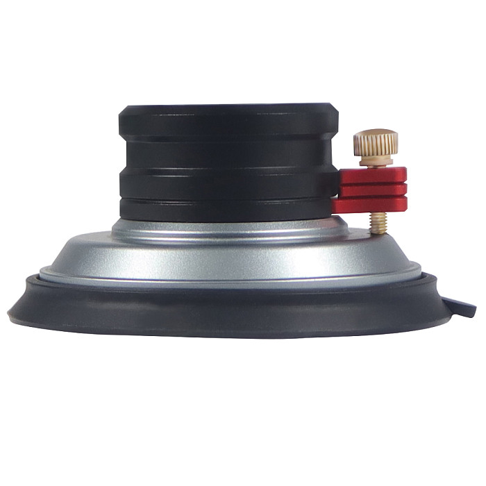 4 inch Vacuum Suction Cup Powerful Heavy-Duty Strong Sucker with 1/4  3/8  ARRI Holes Quick Release for Car Photography 20Kg