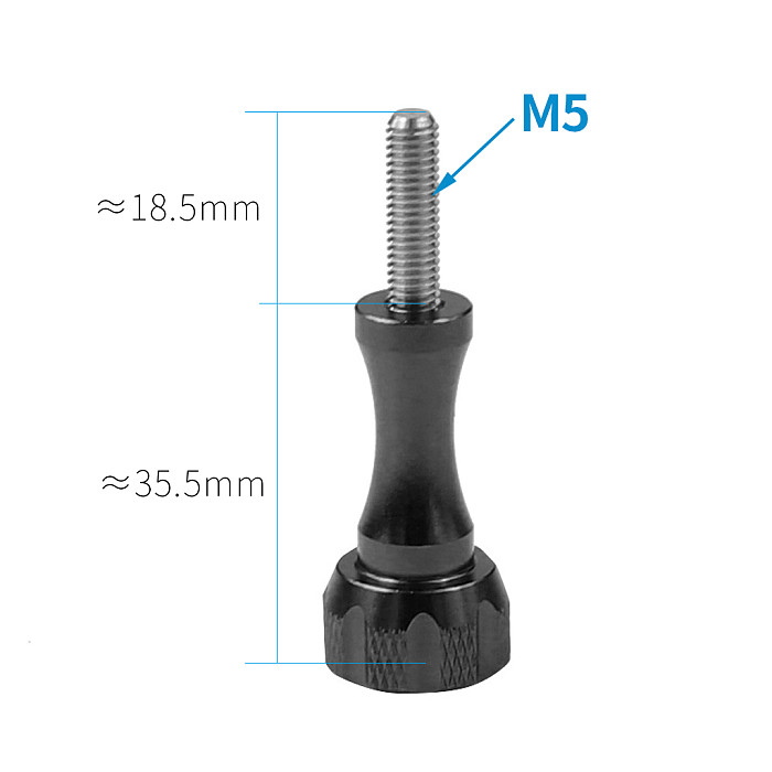 Aluminum Alloy Material CNC Machining 1/4 screw Interface uick Installation And quick Disassembly for Shadowstones