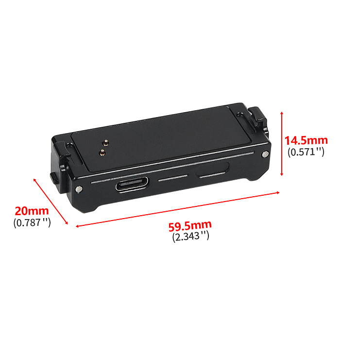 Aluminum Alloy Material CNC Machining 1/4 screw Interface uick Installation And quick Disassembly for Shadowstones