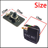 FPV Mini Digital Video Camera 12000TVL / 1000TVL 1000 Lines 2.8mm Lens CMOS HD /  Analog FPV Camera For RC Racing Drone