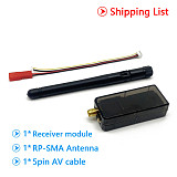 RXC 5.8G 48CH UVC Video Downlink OTG VR Mobile Phone Receiver +5.8G 48CH FPV Receiver OLED Display 5-36V SMA For RC Quadcopter