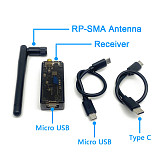 RXC 5.8G 48CH UVC Video Downlink OTG VR Mobile Phone Receiver +5.8G 48CH FPV Receiver OLED Display 5-36V SMA For RC Quadcopter