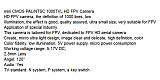 FPV Mini Digital Video Camera 12000TVL / 1000TVL 1000 Lines 2.8mm Lens CMOS HD /  Analog FPV Camera For RC Racing Drone