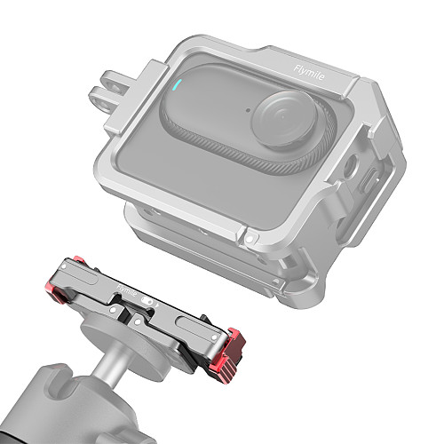For Shadowstone Insta360 GO3/3S Metal Magnetic Adaptor Camera Quarter Quick Release Mount Accessory 