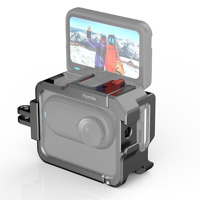 for Shadowstone Insta360 GO3/3S Metal Bezel Camera Rabbit Cage Protective Case Drop Protection Accessory