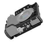 Camera Cage Stabilizer Rig with Cold Shoe Mount 1/4  & 3/8  Threads for Sony A6000/A6300/A6400/A6500 Cameras Protection Frame
