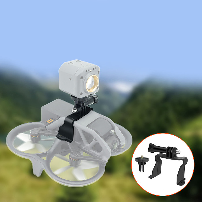 Extension Bracket For GoPro Hero for Insta 360 Panoramic Camera Mounting Fixing Adapter Holder For DJI Avata Drone Accessories