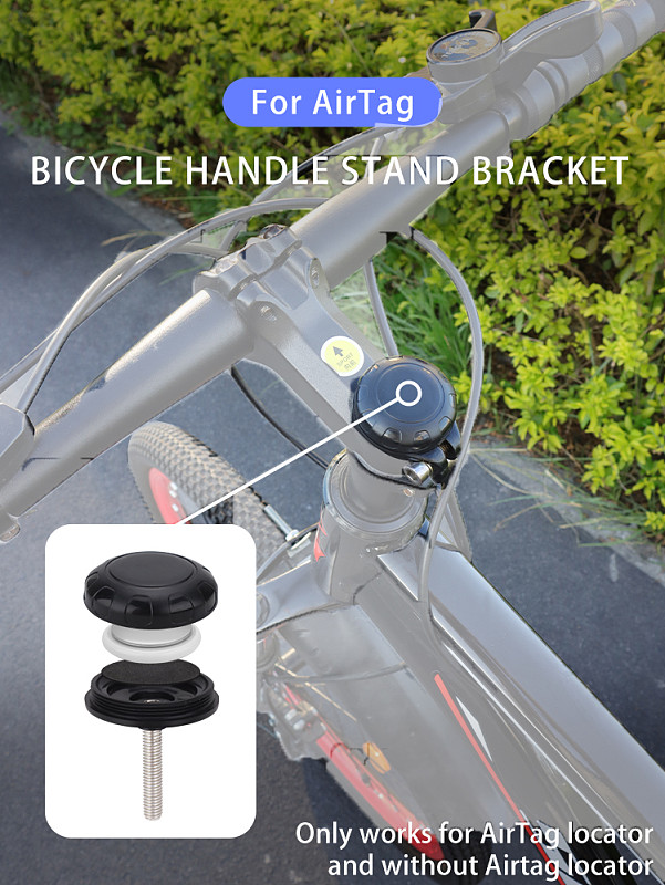 For Installing AirTag Trackers Anti-theft And Anti Loss Locators And Mounting Brackets On Bicycle Handlebars