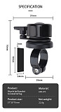 For Bicycle Bell AirTag Tracker Concealed Installation Bracket Mountain Bike Anti theft Device Fixing Device
