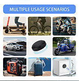 Applicable For AirTag Locator Magnetic Protective Shell Bicycle Anti Loss And Anti-theft Installation Bracket Accessories