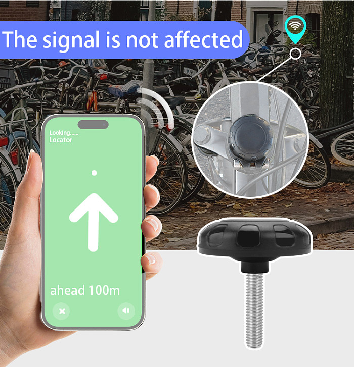 For Installing AirTag Trackers Anti-theft And Anti Loss Locators And Mounting Brackets On Bicycle Handlebars