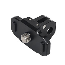 Aluminum Alloy 1/4 Turn 2-Card Adapter Magnetic Suction Folding Positioning Anti Reverse Base For GOPRO/Insta360 X4 dedicated seat