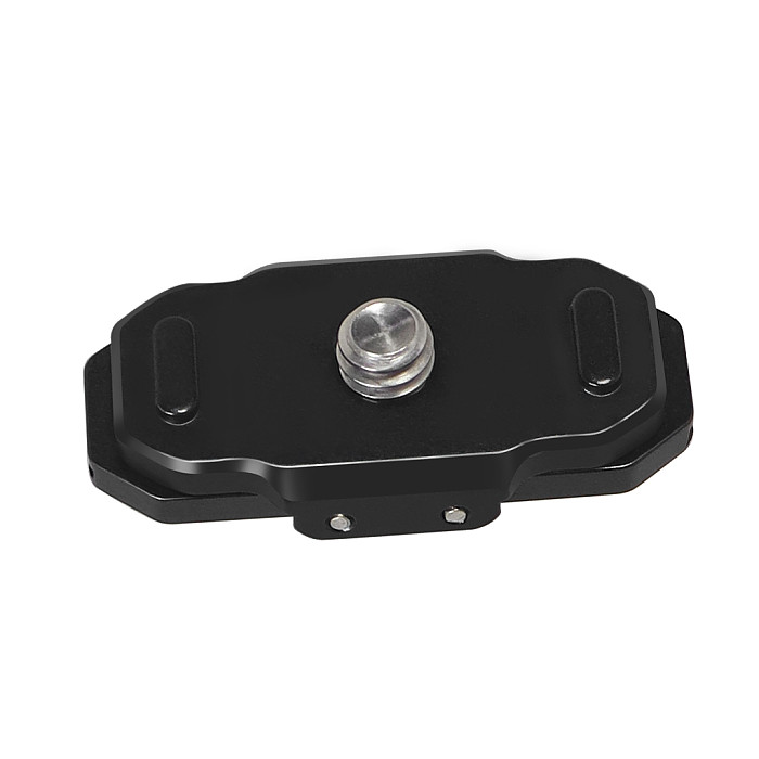 Aluminum Alloy 1/4 Turn 2-Card Adapter Magnetic Suction Folding Positioning Anti Reverse Base For GOPRO/Insta360 X4 dedicated seat