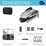 V888 brushless drone aerial photography folding aircraft optical flow obstacle avoidance remote control aircraft toy