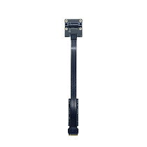 M.2 M KEY High Speed Extension Cable PCIE 4.0 GEN4 for NVME SSD Protocol Silver Plated Cable PCI-E 8GB\S Bidirectional Bandwidth