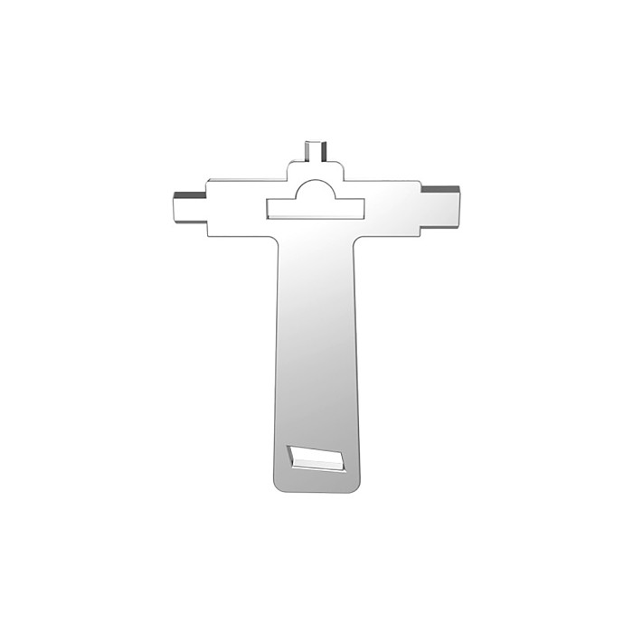 A spanner SLR camera hexagonal spanner photographer tool multifunction quick release plate rabbit cage head screwdriver TFSM200