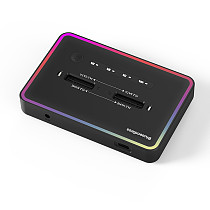 m.2 Dual Disk Offline Copy Dock nvme/sata SSD Enclosure - RGB Lights(Support Dual nvme or Dual sata)DB280NC