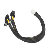 For Supermicro 620U-TNR Server to GPU Power Cable 8P to Dual (6+2)8P for Graphics Card 4090 P40 M40 M60 3080 Power Supply Cable