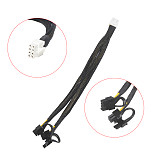 For Supermicro 620U-TNR Server to GPU Power Cable 8P to Dual (6+2)8P for Graphics Card 4090 P40 M40 M60 3080 Power Supply Cable