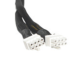 For Supermicro 620U-TNR Server to GPU Power Cable 8P to Dual (6+2)8P for Graphics Card 4090 P40 M40 M60 3080 Power Supply Cable