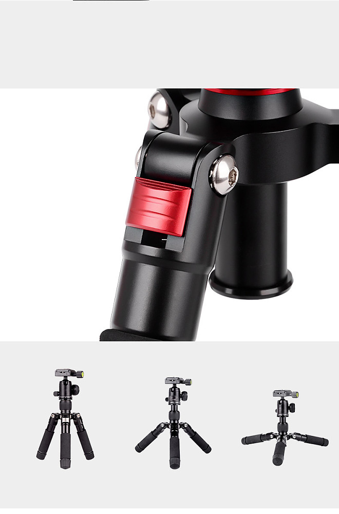 Mini Desktop Tripod Light Portable Micro DSLR Camera Climbing Tripod Mobile Phone Live Stands