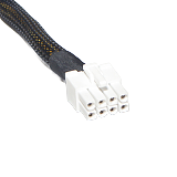 For Supermicro 620U-TNR Server to GPU Power Cable 8P to Dual (6+2)8P for Graphics Card 4090 P40 M40 M60 3080 Power Supply Cable