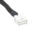 For Supermicro 620U-TNR Server to GPU Power Cable 8P to Dual (6+2)8P for Graphics Card 4090 P40 M40 M60 3080 Power Supply Cable