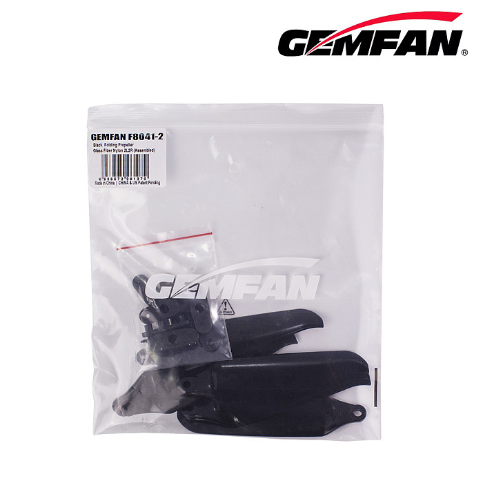 1Pair( CW+CCW) Gemfan F8041 8inch Folding Propeller 2 Paddle/3 Paddle Glass Fiber Nylon for FPV 8inch Long Range Drone